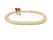 画像をギャラリービューアに読み込む, "規格外品・商品説明必読" 木製レールスタートセット