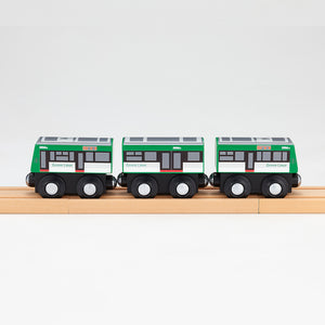 moku TRAIN 広島電鉄3950形Green Liner